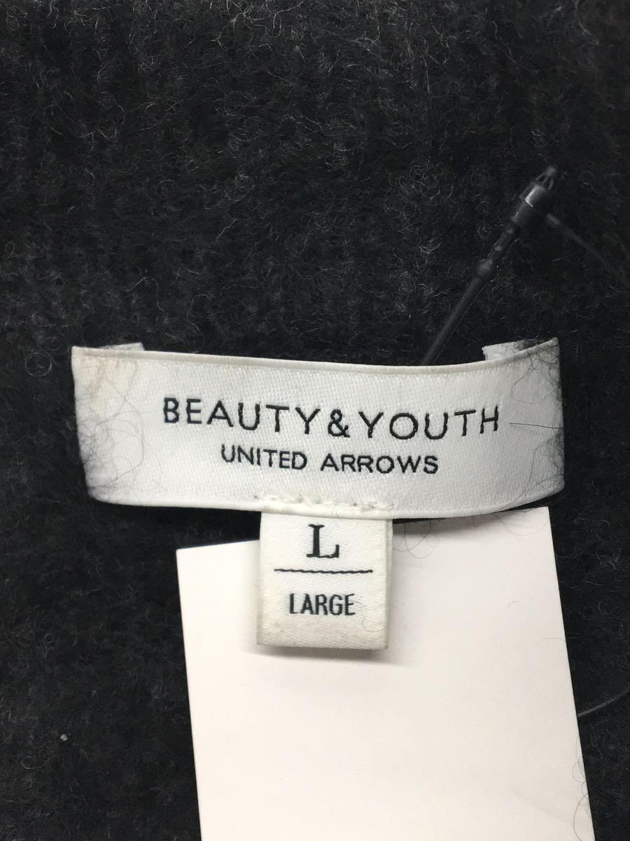 BEAUTY&YOUTH UNITED ARROWS◆セーター(厚手)/L/ウール/BLK/無地/1213-105-3641_画像3