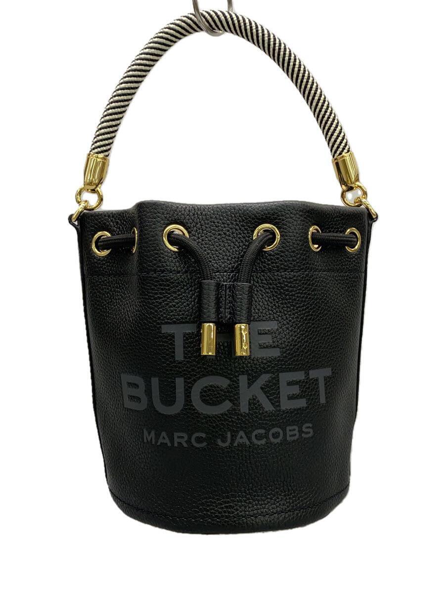 THE MARC JACOBS◆ハンドバッグ/レザー/BLK/無地
