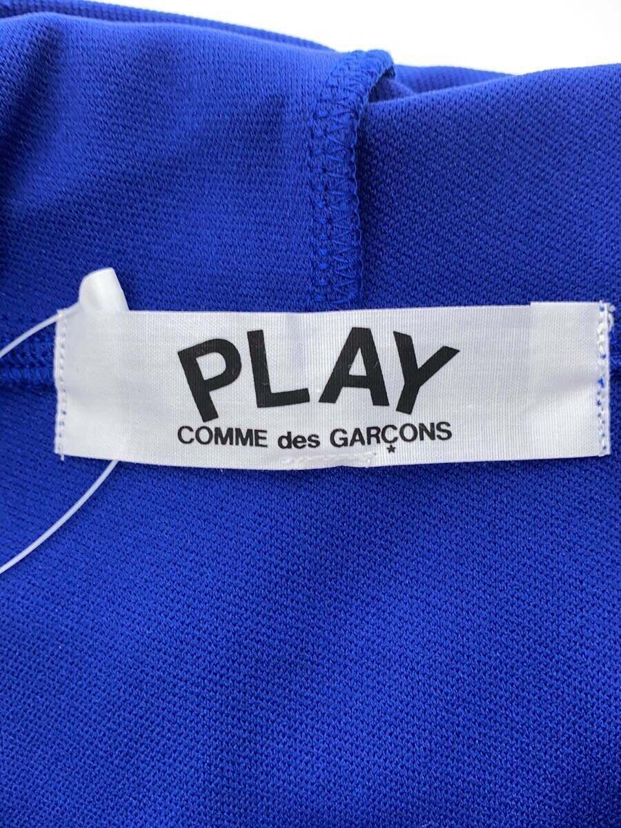 PLAY COMME des GARCONS◆ジップパーカー/S/ポリエステル/BLU/AZ-T171_画像3