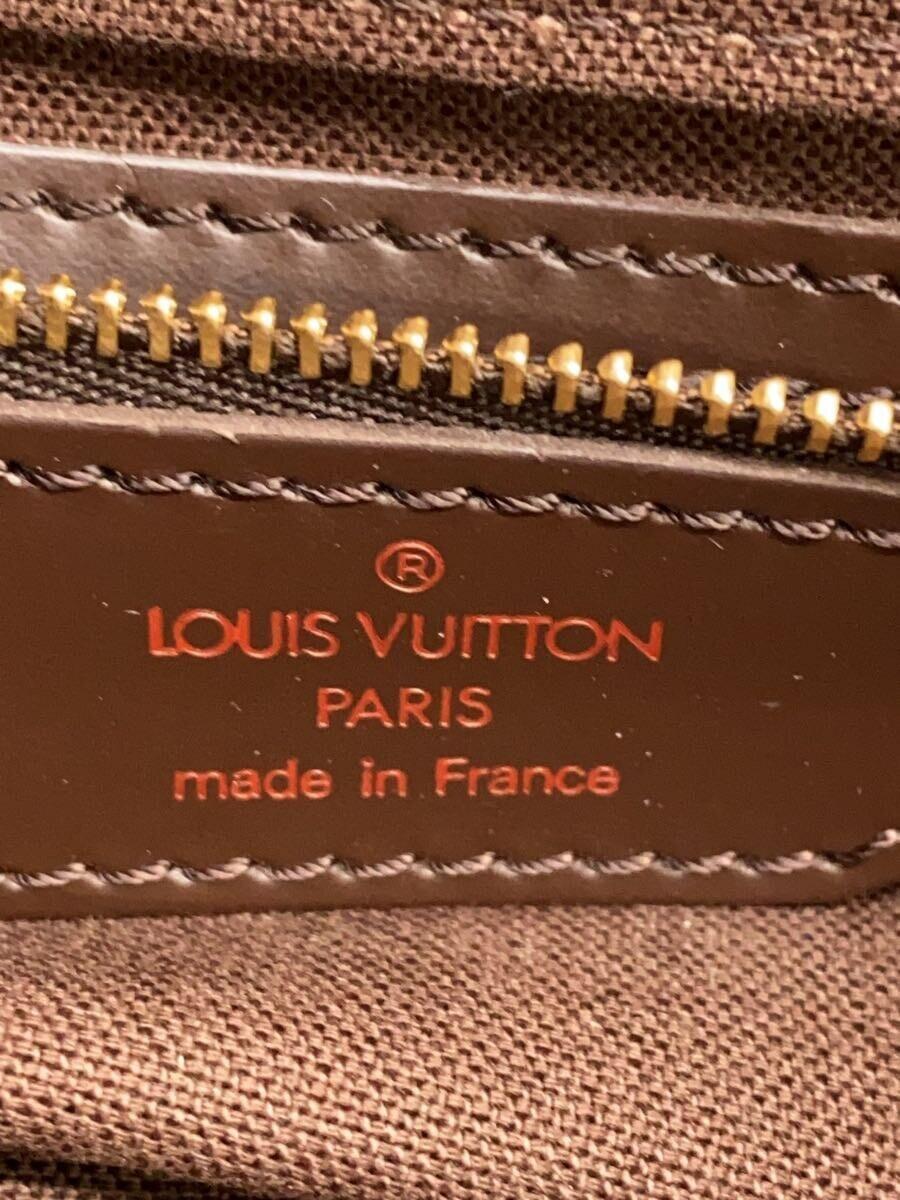 LOUIS VUITTON◆グリニッジGM_ダミエ・エベヌ_BRW/PVC/ブラウン/Ｎ41155_画像5