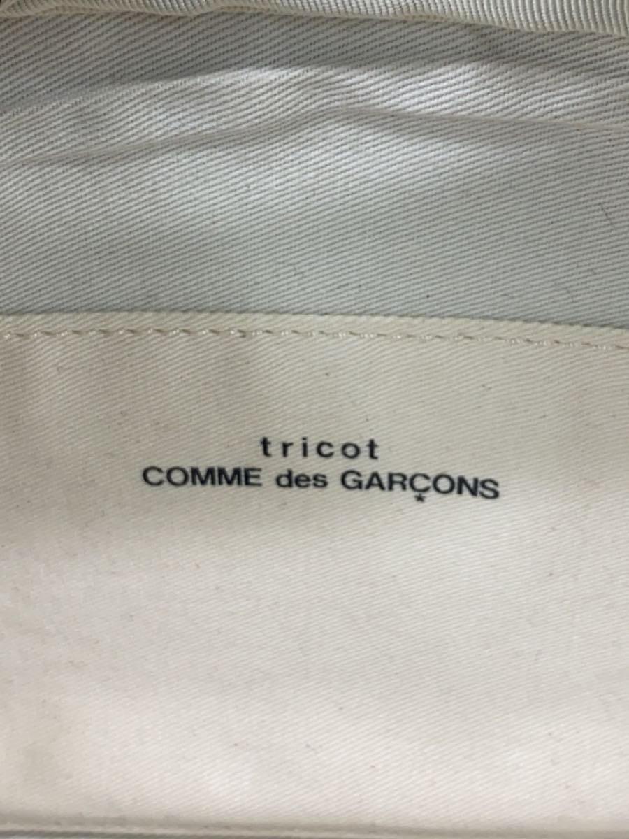 tricot COMME des GARCONS◆ショルダーバッグ/牛革/BLK/キズ有_画像5