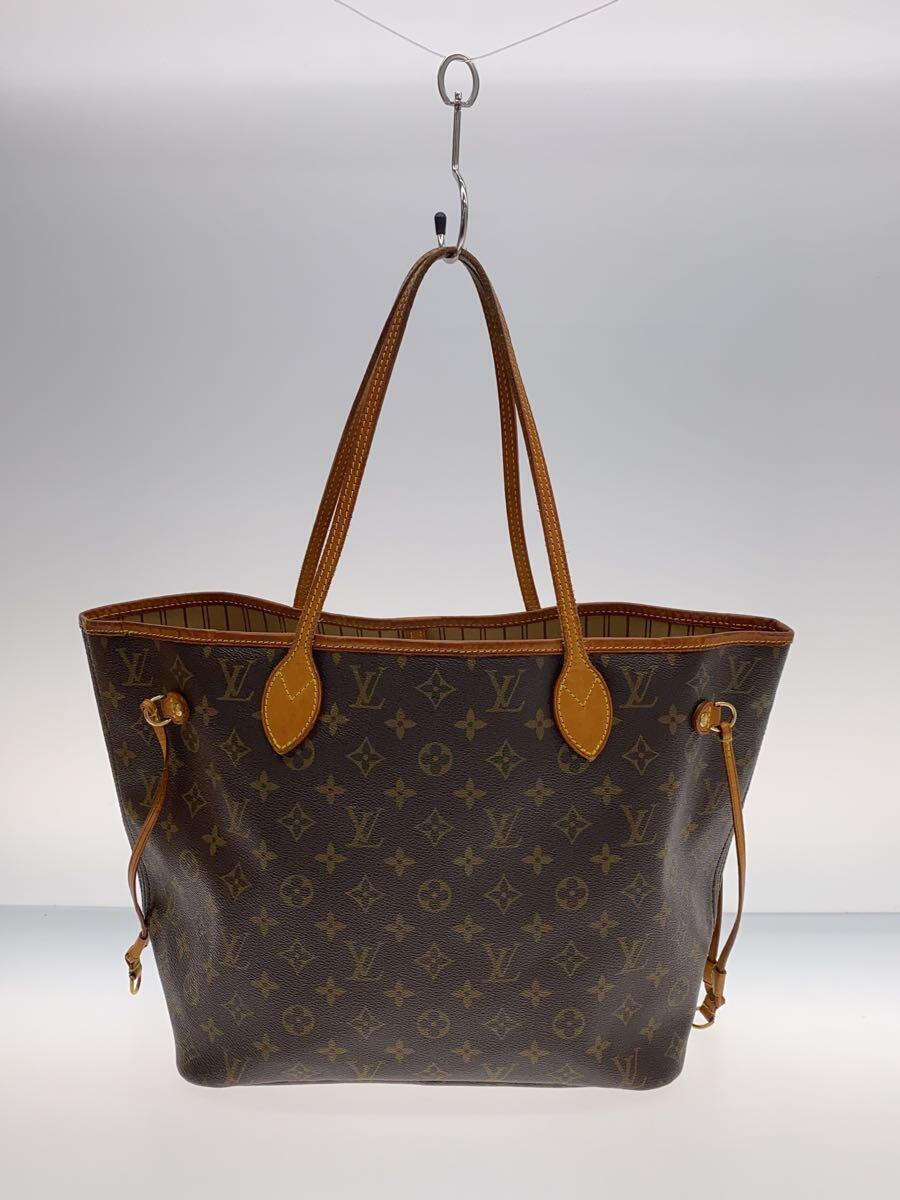 LOUIS VUITTON◆1)ネヴァーフルMM_モノグラム・キャンバス_BRW/PVC/BRW/モノグラム_画像3