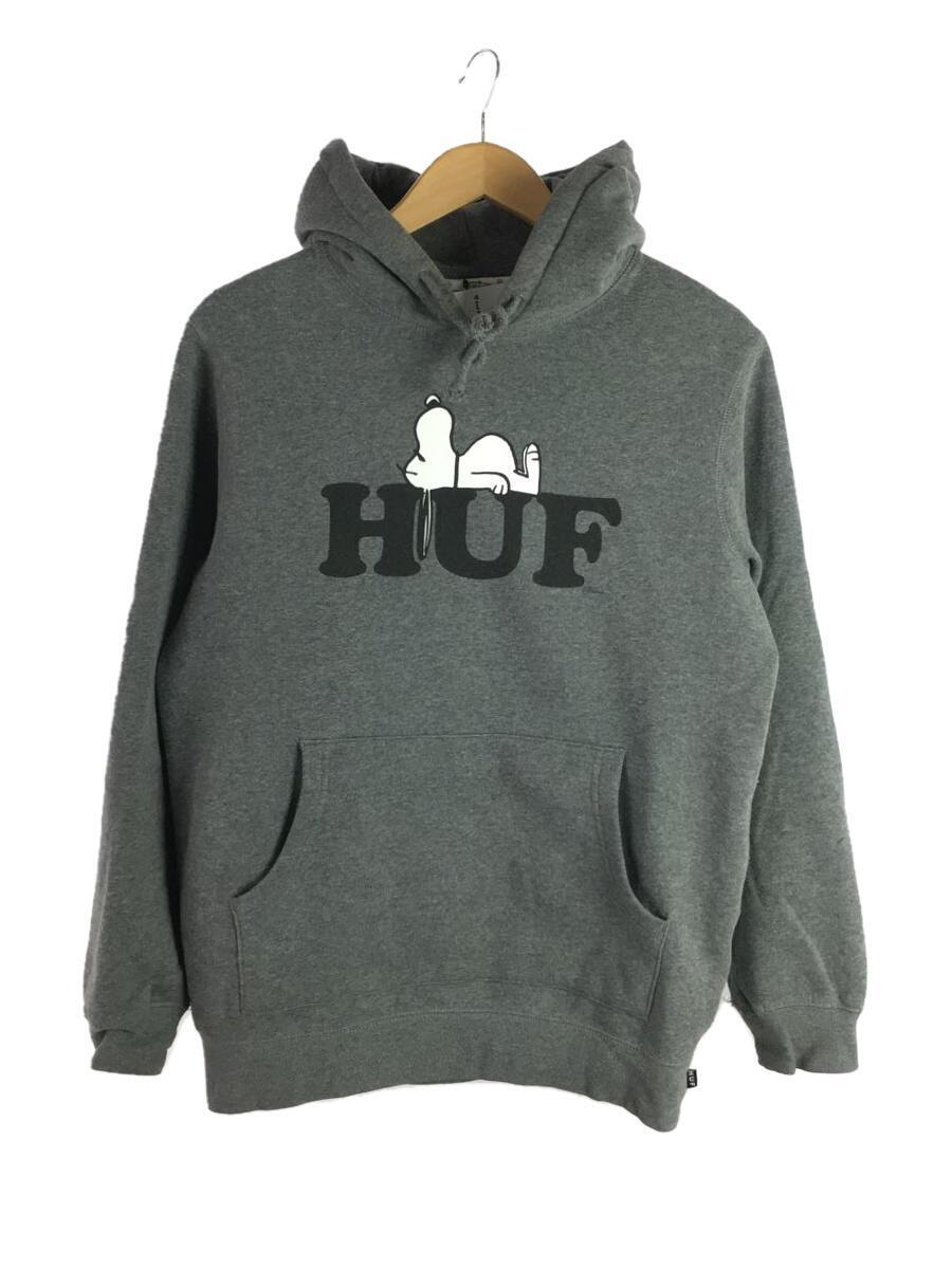 HUF◆パーカー/S/コットン/GRY_画像1