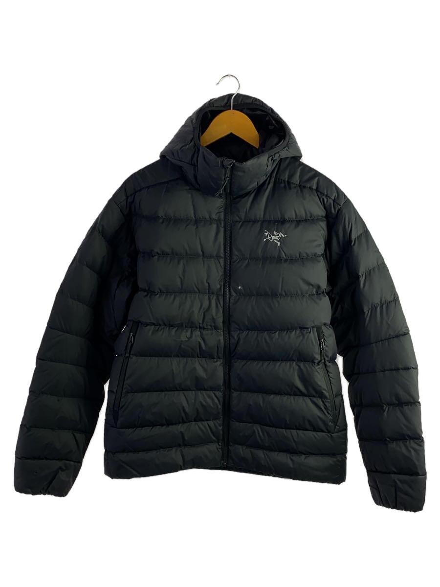 ARC’TERYX◆ダウンジャケット/L/ナイロン/BLK/21794-114185-07/18_画像1