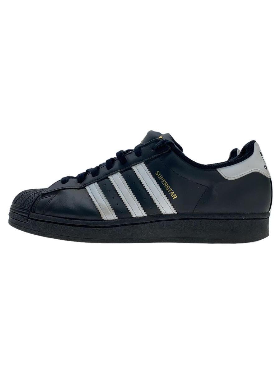 adidas◆オリジナルス/SUPERSTAR/スーパースター/ブラック/EG4959/28.5cm/BLK/レザー