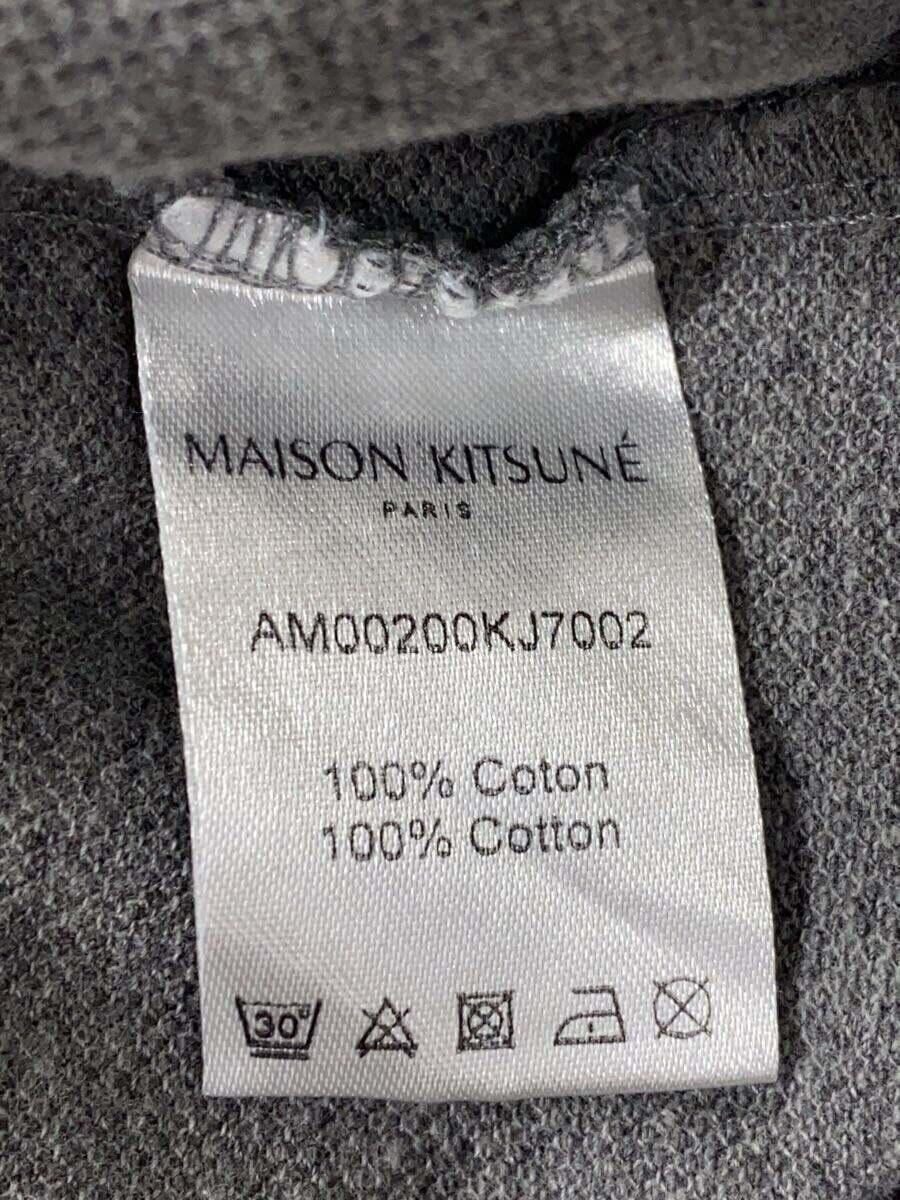 MAISON KITSUNE* рубашка-поло /L/ хлопок /GRY/AM00200KJ7002