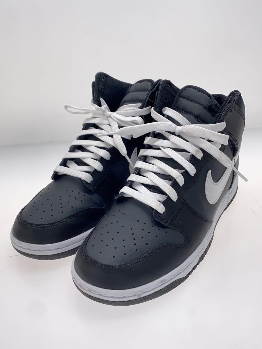 NIKE◆DUNK HI RETRO_ダンク ハイ レトロ/29cm/BLK_画像2