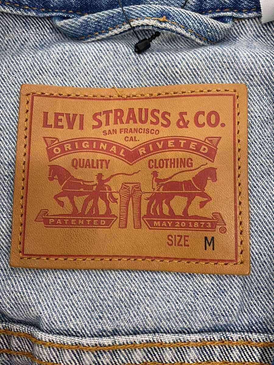 Levi’s◆Gジャン/M/コットン/IDG/無地/32831-0001_画像3