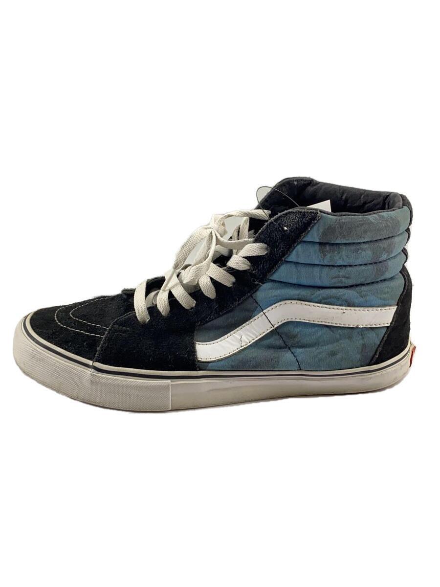 VANS◆ハイカットスニーカー/27.5cm/BLK/スウェード_画像1