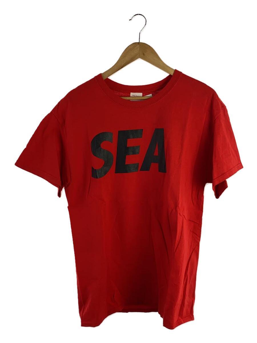 WIND AND SEA◆Tシャツ/L/コットン/RED/WDS-CS-13
