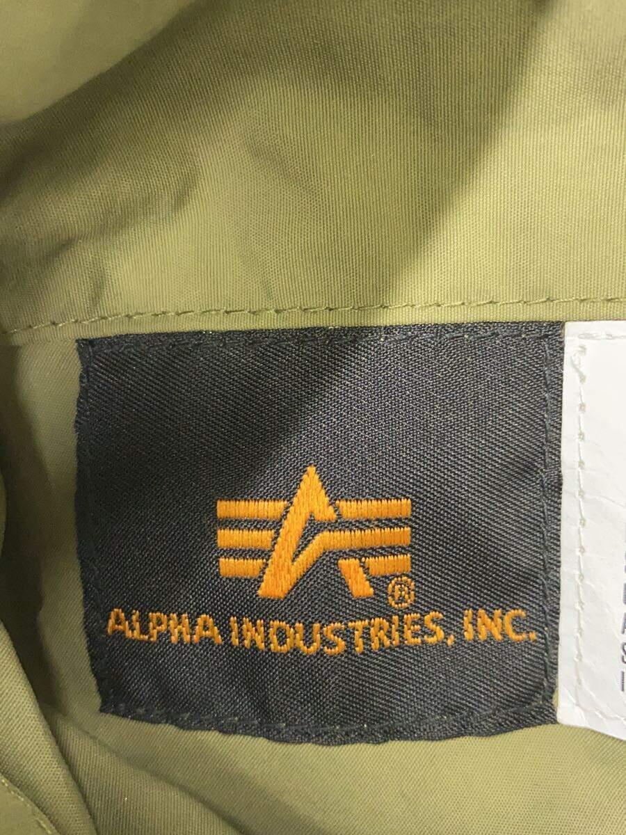 ALPHA INDUSTRIES◆ブルゾン/S/ナイロン/KHK/無地/TA1218-8049_画像3