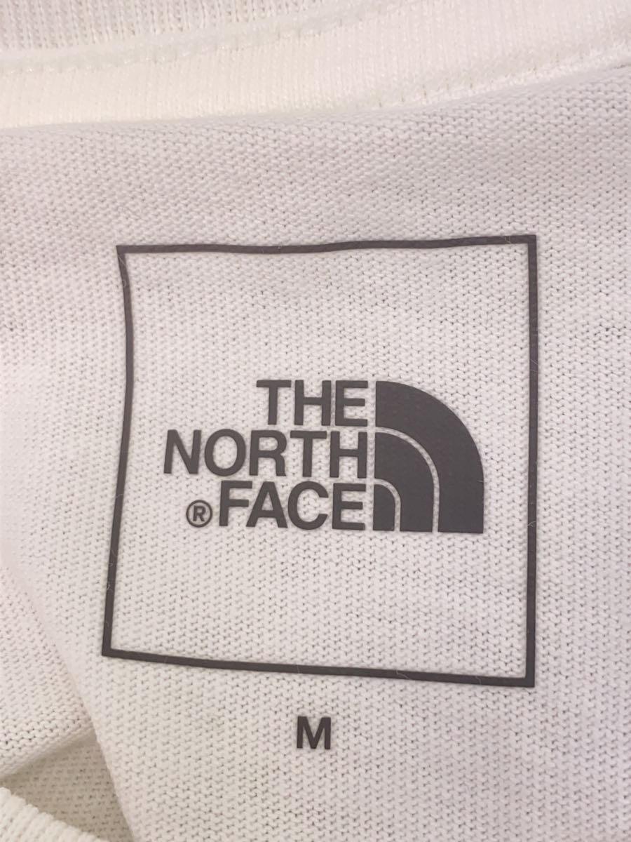 THE NORTH FACE◆L/S Never Stop ing Tee/ロンt/長袖Tシャツ/M/コットン/WHT/NT82330_画像3