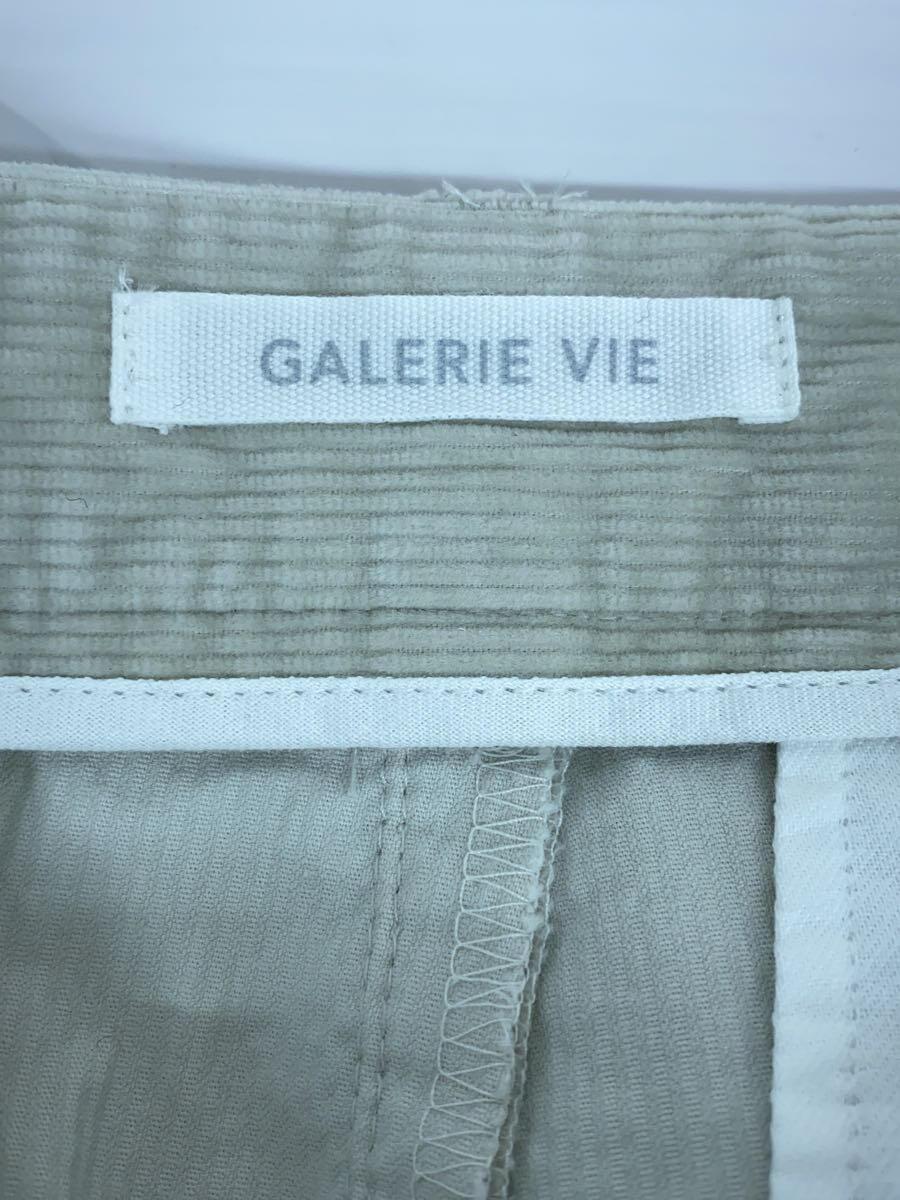 GALERIE VIE◆ボトム/34/コーデュロイ/GRY/無地/23-04-24-04203_画像4