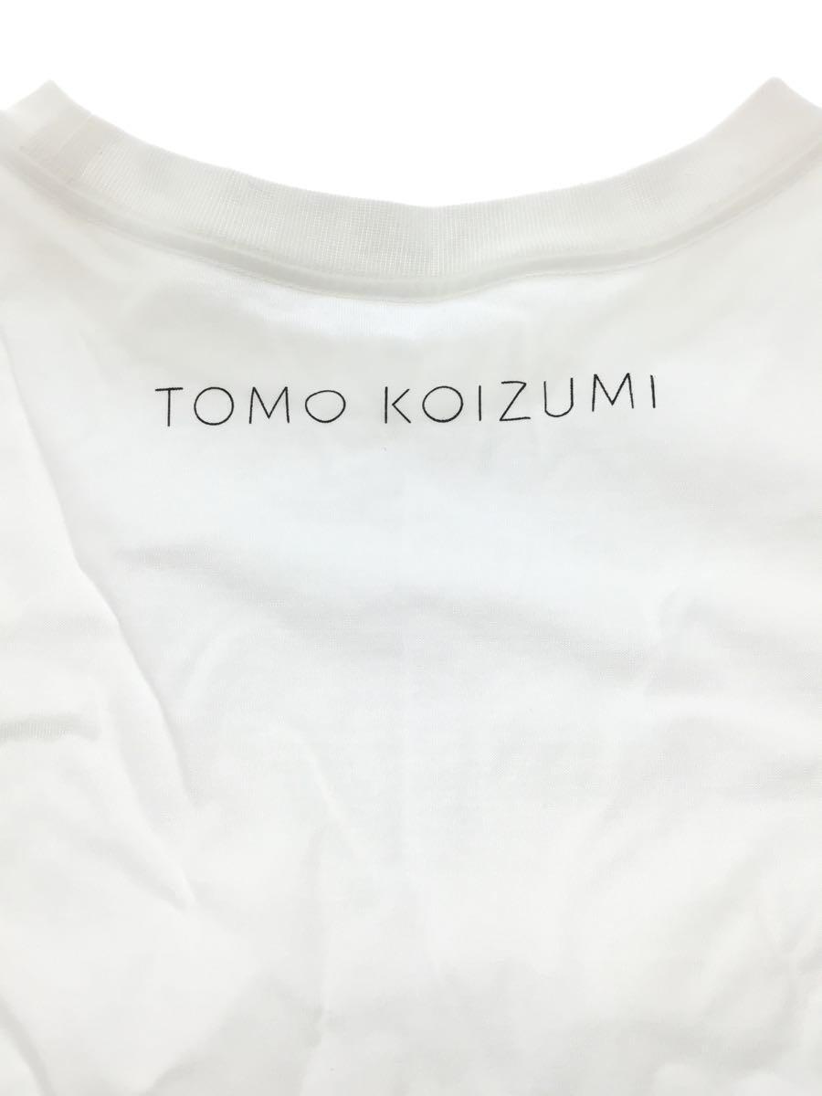 TOMO KOIZUMI/Tシャツ/L/コットン/WHT/tk001/フリル/_画像3