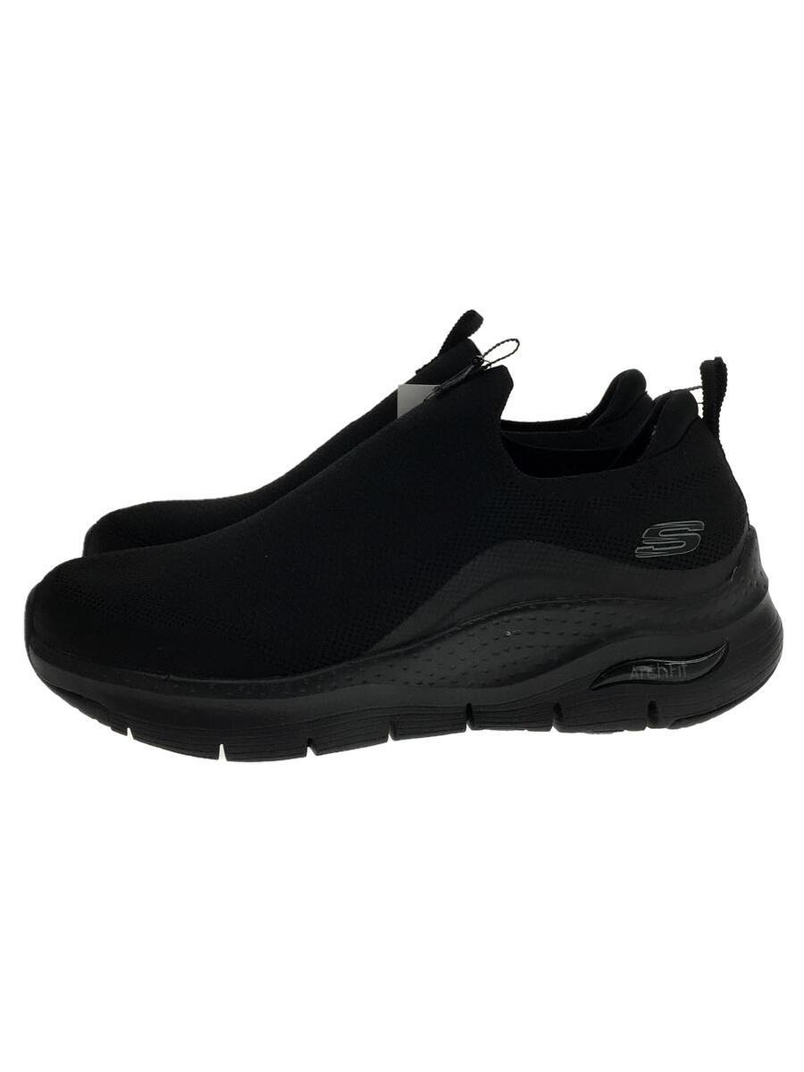 SKECHERS◆ローカットスニーカー/25.5cm/BLK/232404_画像1