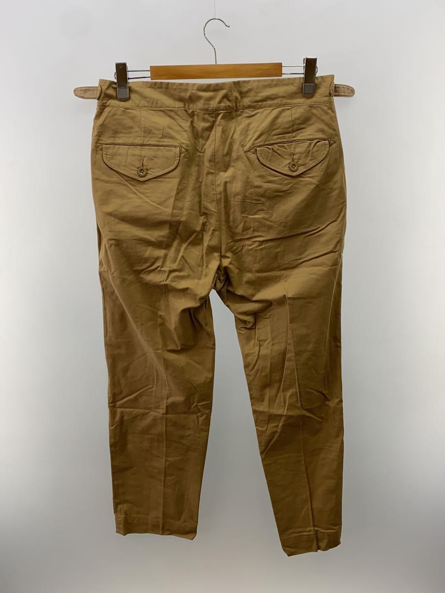 KENNETH FIELD◆Gurkha Trousers/L/コットン/ベージュ/グルカトラウザーズ/ベルテッドパンツ KENNETH FIELD◆Gurkha Trousers/L/コットン/ベージュ/グルカトラウザーズ/ベルテッドパンツ