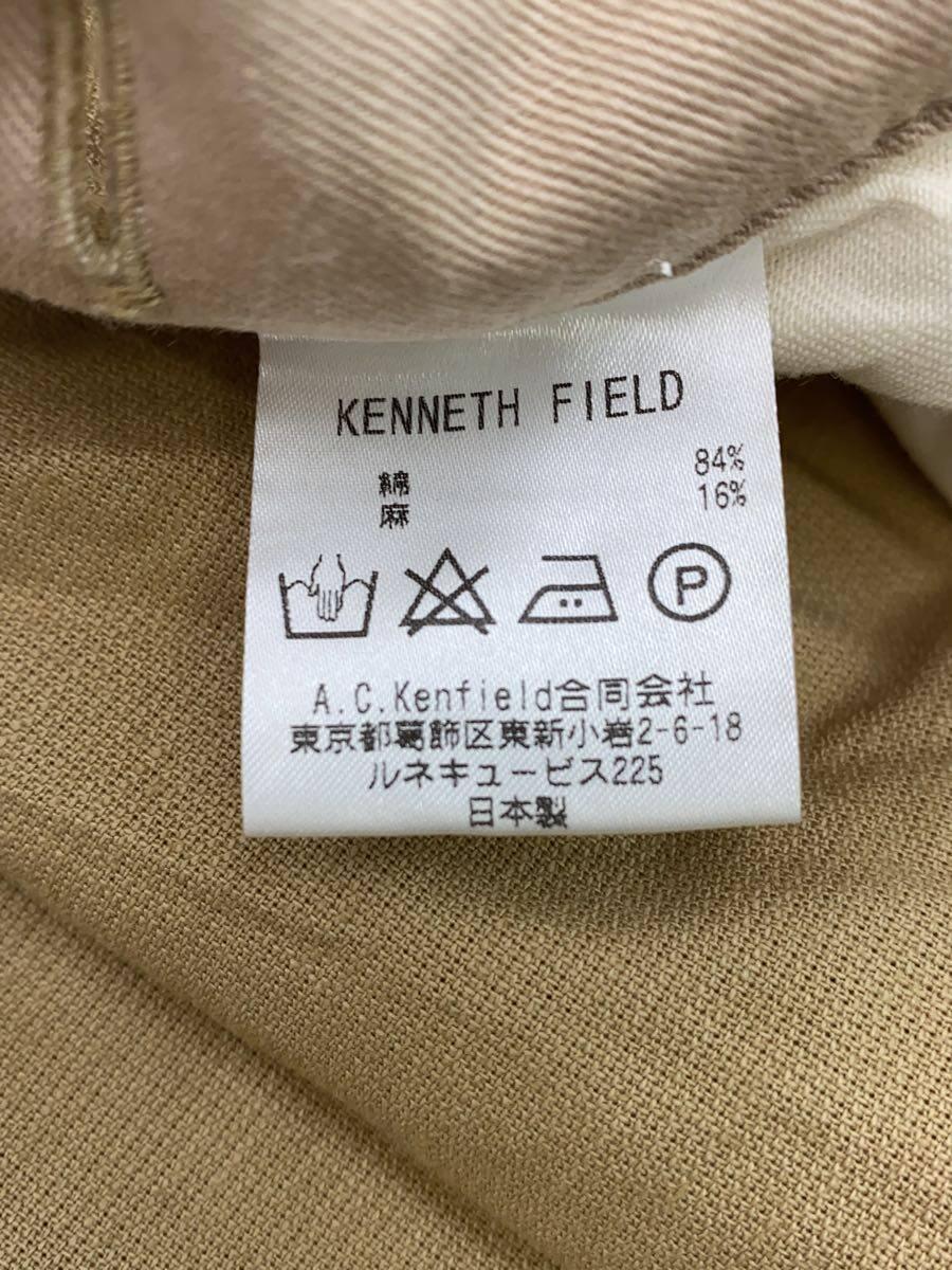 KENNETH FIELD◆Gurkha Trousers/L/コットン/ベージュ/グルカトラウザーズ/ベルテッドパンツ KENNETH FIELD◆Gurkha Trousers/L/コットン/ベージュ/グルカトラウザーズ/ベルテッドパンツ