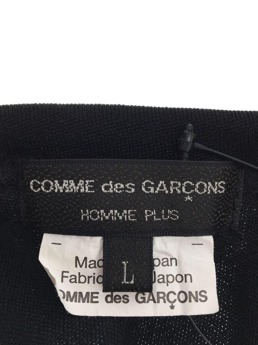 COMME des GARCONS HOMME PLUS◆COMME des GARCONS HOMME PLUS/長袖Tシャツ/L/ポリエステル/BLK/PF-T047_画像4
