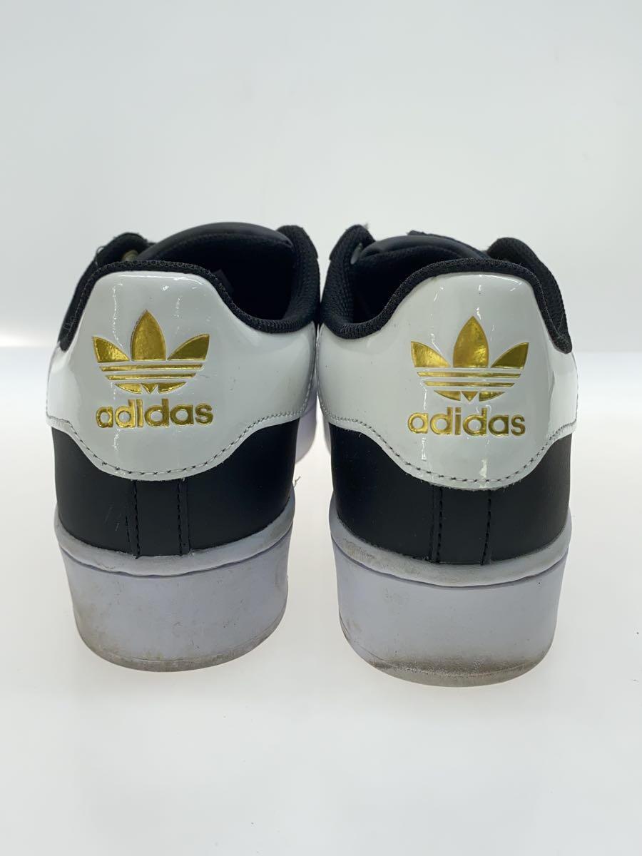 adidas◆オリジナルス/SUPERSTAR BOLD/スーパースター ボールド/ブラック/FV3335/24cm/BLK_画像6