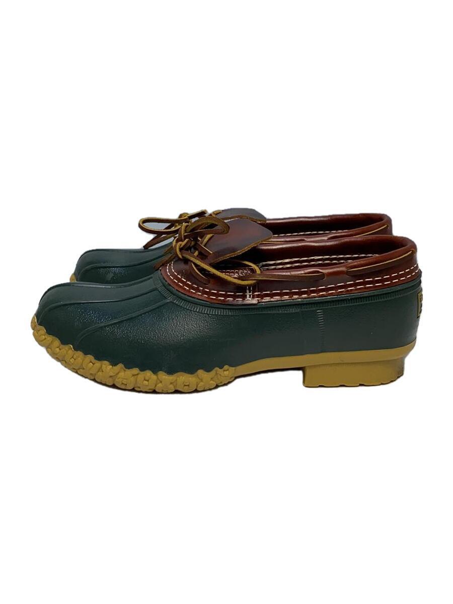 L.L.Bean◆ラバーモカシン/ブーツ/26cm/GRN/PVC/175061