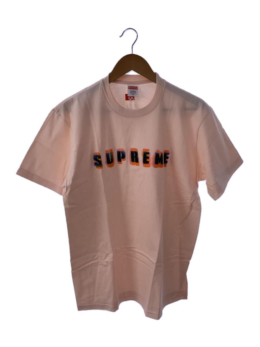 Supreme◆23AW/Stencil Tee/Tシャツ/M/コットン/PNK
