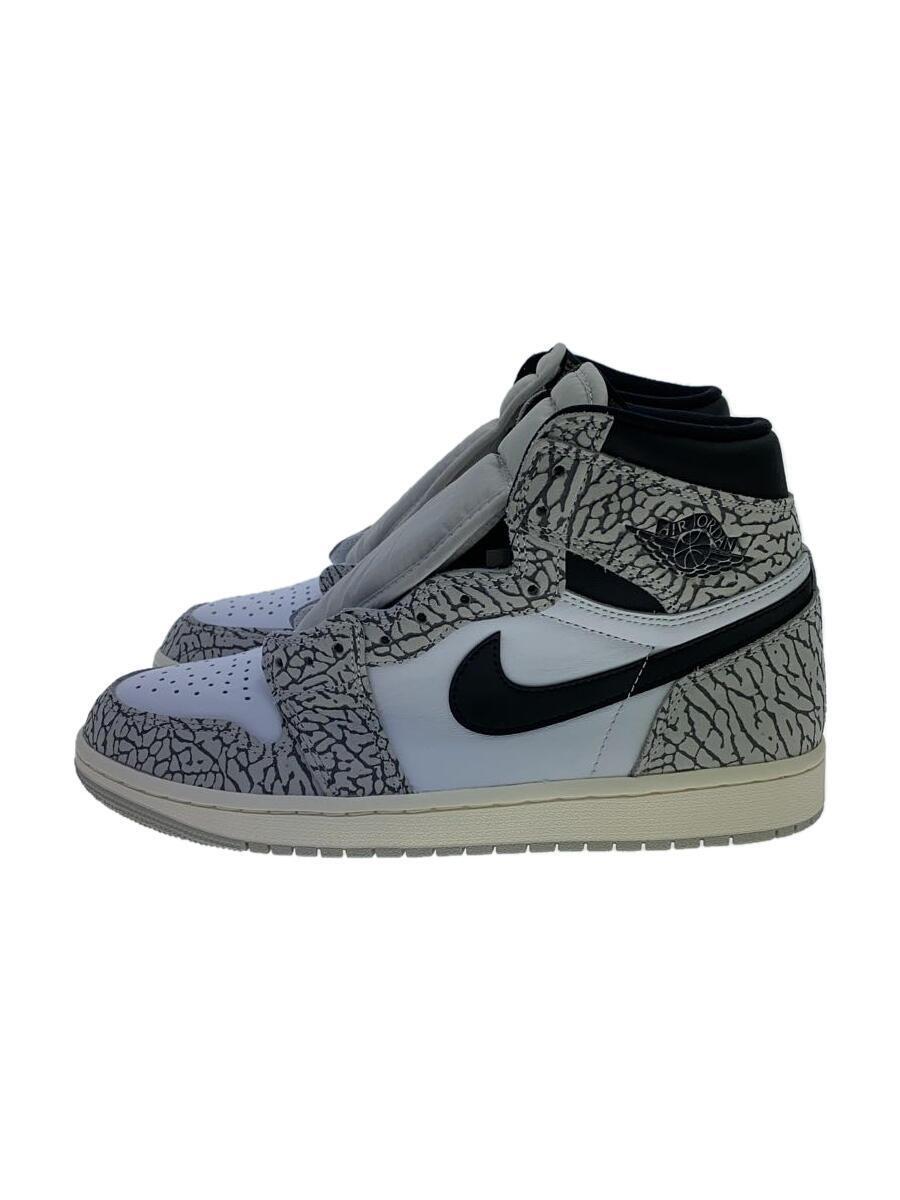 NIKE◆ハイカットスニーカー/27cm/WHT/dz5485-052