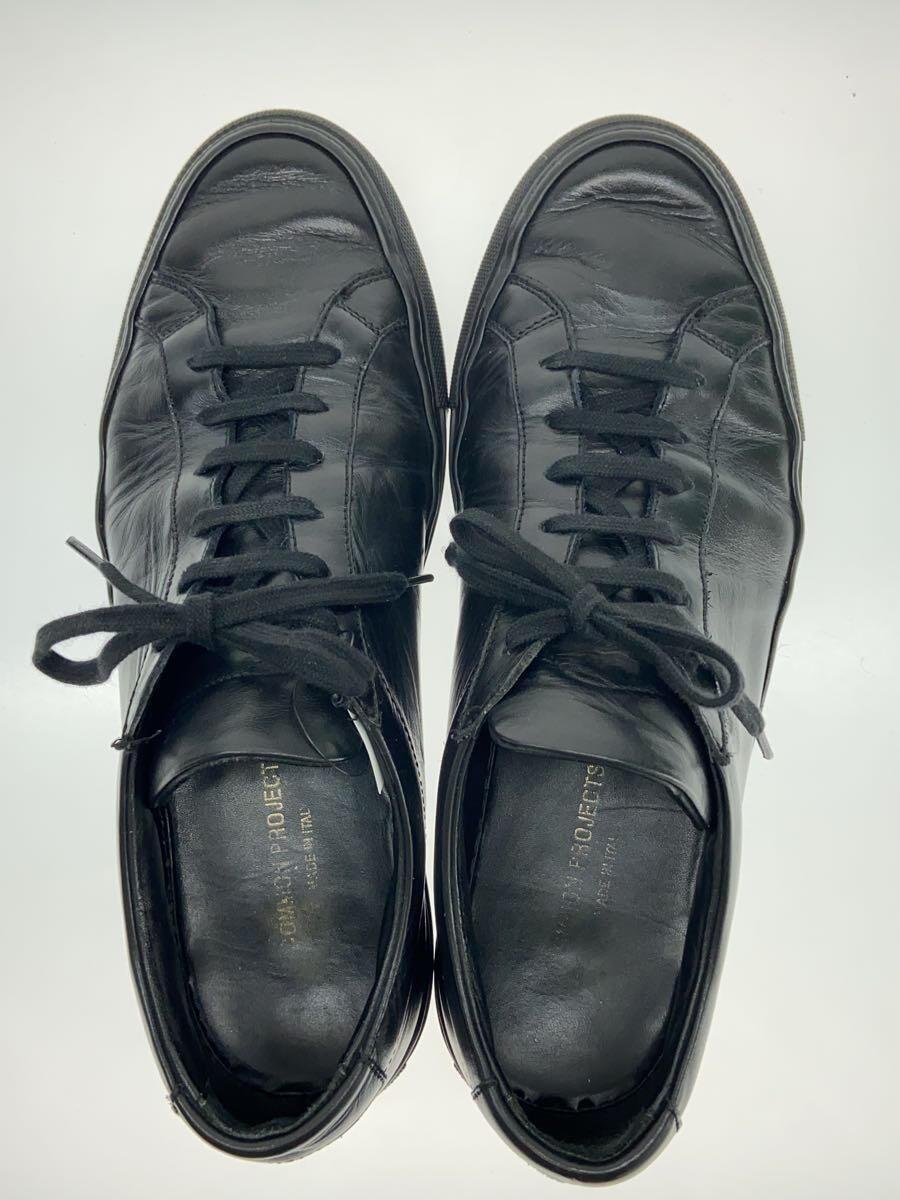 COMMON PROJECTS◆ローカットスニーカー/42/BLK/レザー/1528_画像3