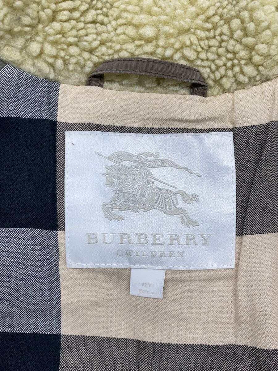 BURBERRY CHILDREN◆コート/150cm/ポリエステル/KHK/C9C04-440-07_画像3