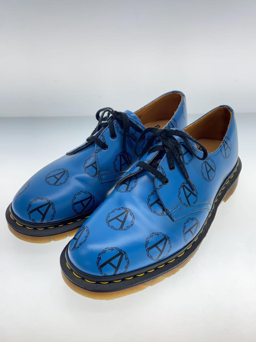 Dr.Martens◆×Supreme/×UNDERCOVER/3ホール/ローファー/UK7/BLU/レザー/22131_画像2