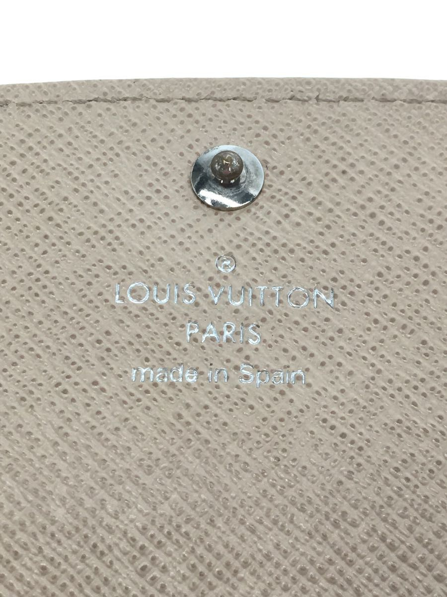 LOUIS VUITTON◆ポルト・フォイユ・エミリー_エピ_RED/レザー/RED/レディース_画像3