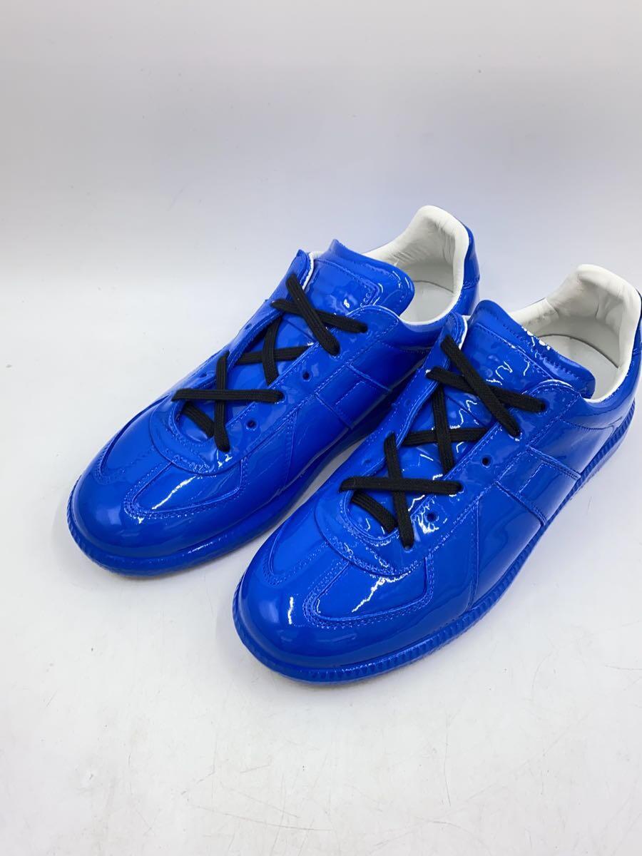 Maison Margiela◆REPLICA/ジャーマントレーナー/サイズ:36/BLU/エナメル/S58WS0109_画像2