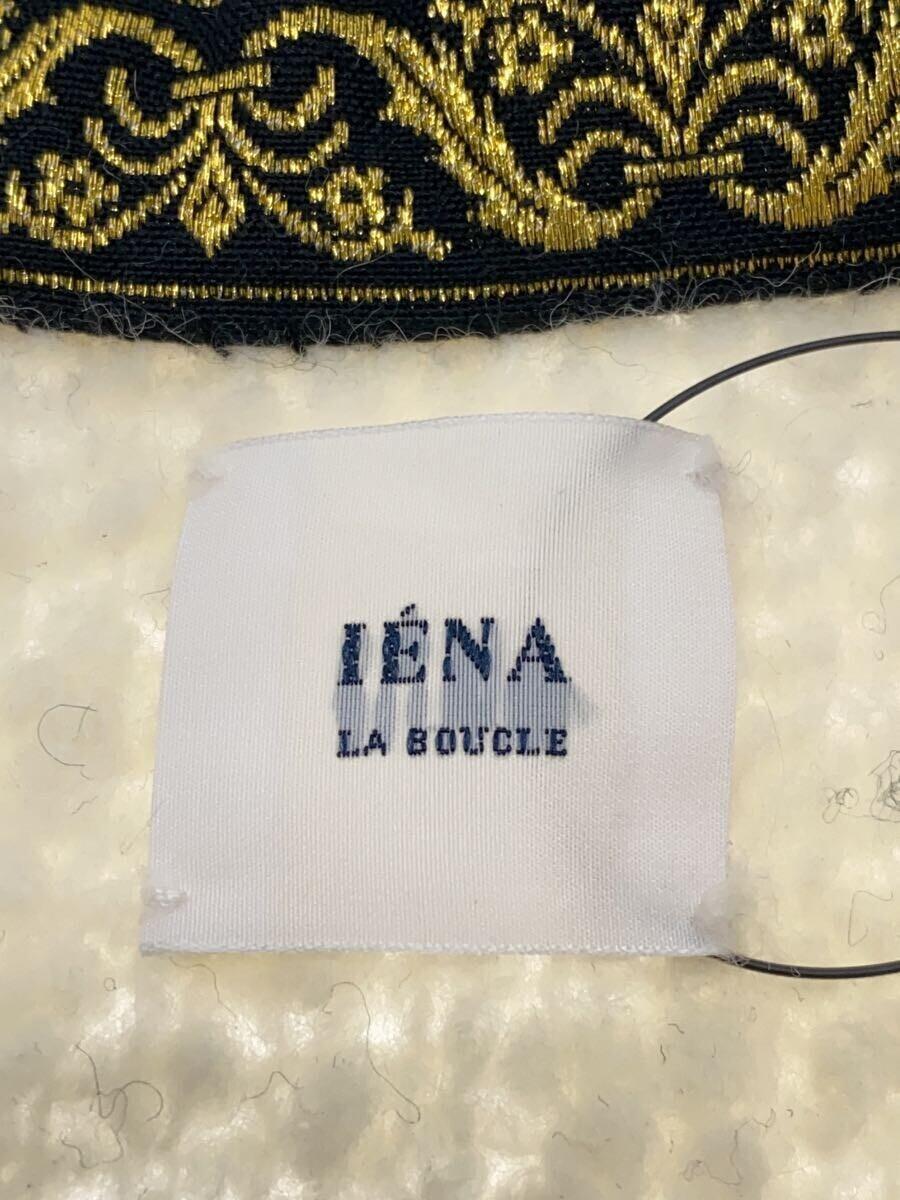 IENA◆la boucle/22AW/BEAVER Vネックベスト/FREE/ウール/カシミヤ混/CRM_画像3