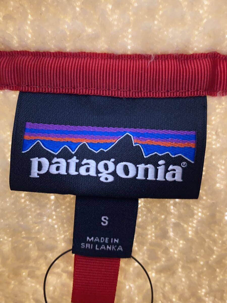 patagonia◆フリースジャケット/S/ポリエステル/BEG/STY22800FA18_画像3