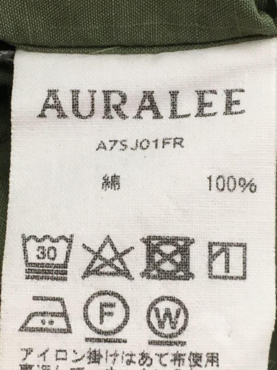 AURALEE◆ジャケット/3/コットン/KHK/A7SJ01FR_画像5