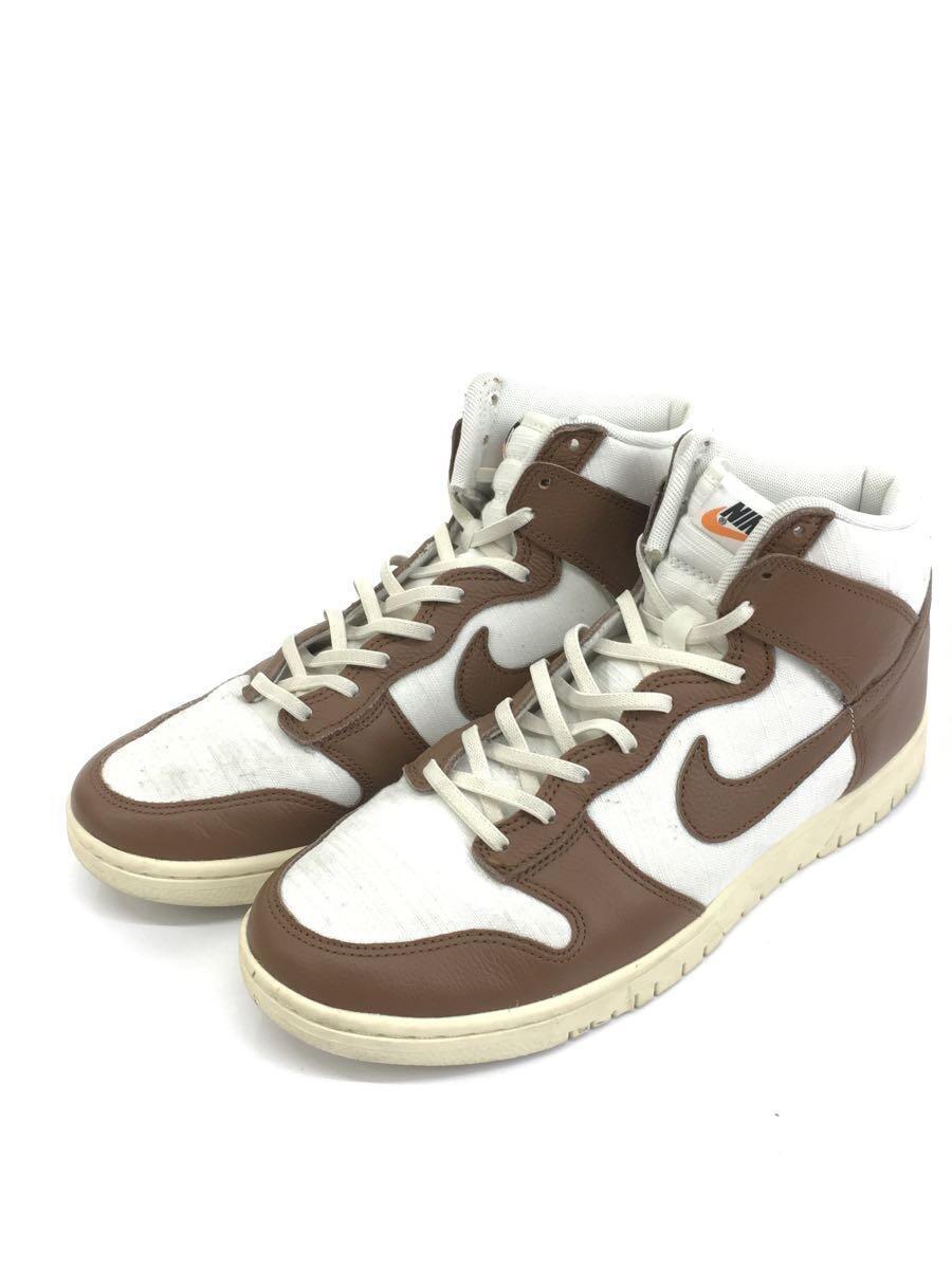 NIKE◆DUNK HI RETRO PRM_ダンク ハイ レトロ プレミアム/28cm/BRW_画像2