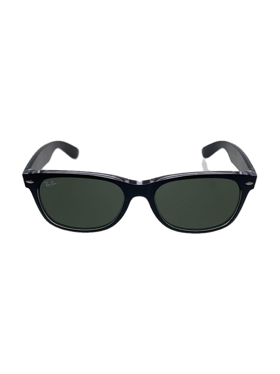 Ray-Ban◆サングラス/セルロイド/BLK/GRN/メンズ/RB-2132