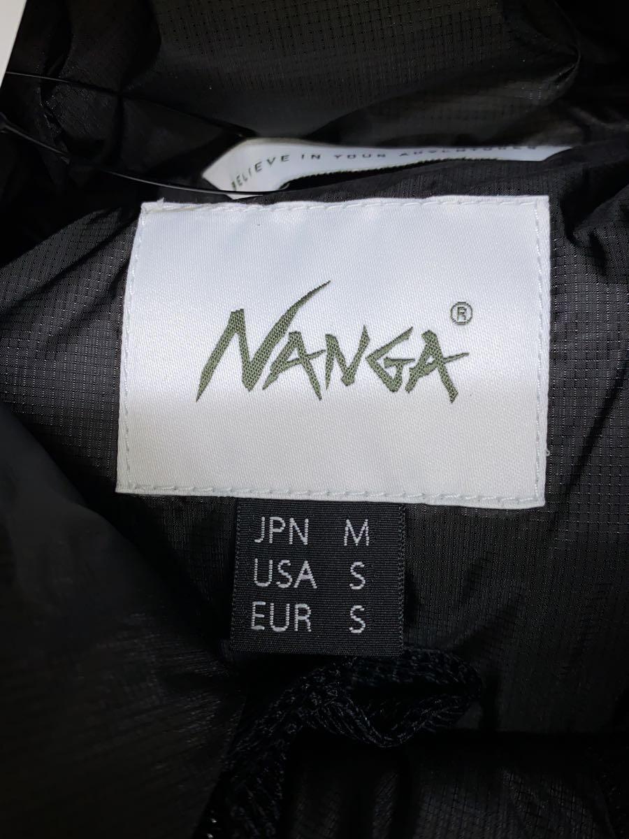 NANGA◆ナンガ/オーロラライトダウンジャケット/M/ナイロン/ブラック/無地_画像3
