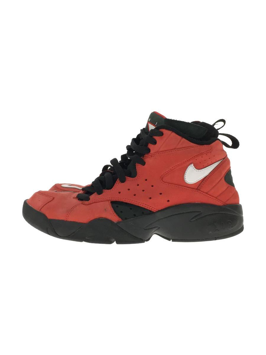 NIKE◆AIR MAESTRO 2 QS/エアマエストロ/レッド/AH1069-600/28cm/RED/スウェード