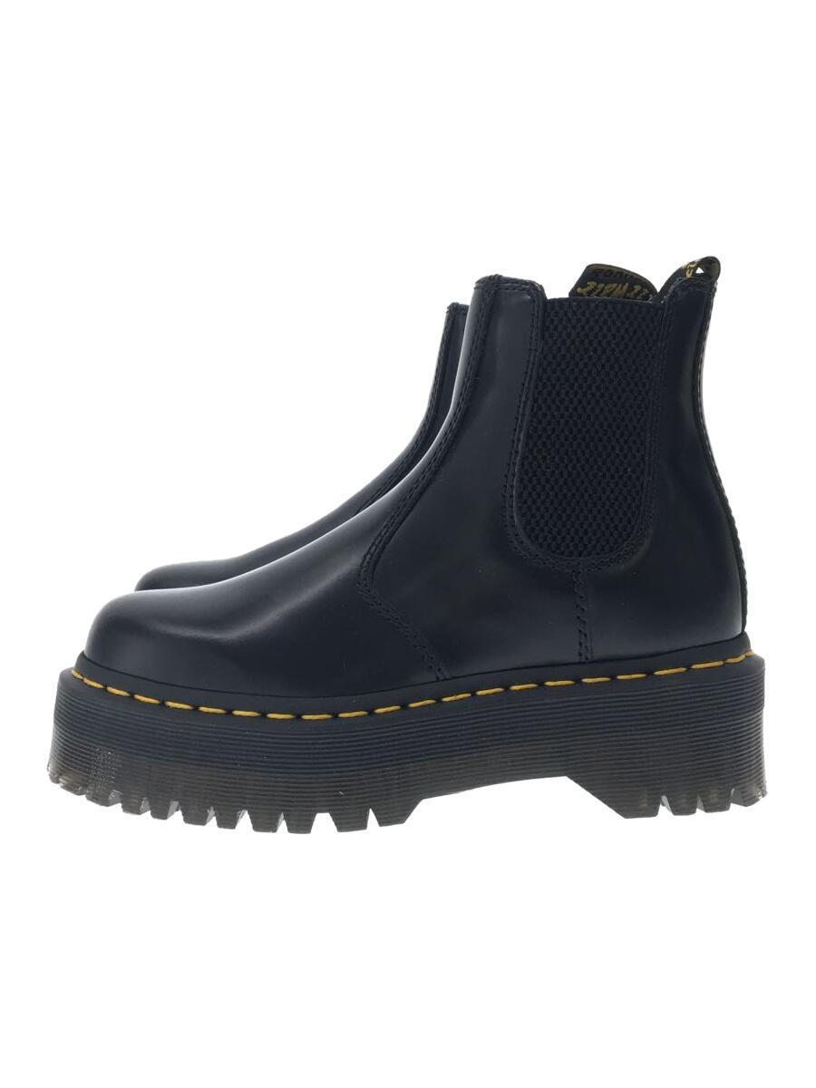 Dr.Martens◆2976 QUAD/サイドゴアブーツ/UK3/BLK