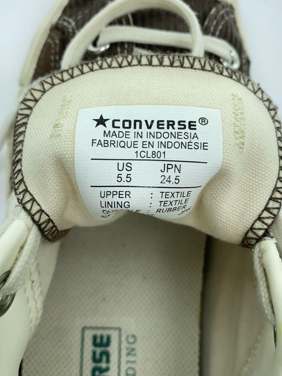 CONVERSE◆CX-PRO SK CD OX/ローカットスニーカー/24.5cm/ブラウン/1CL801_画像5