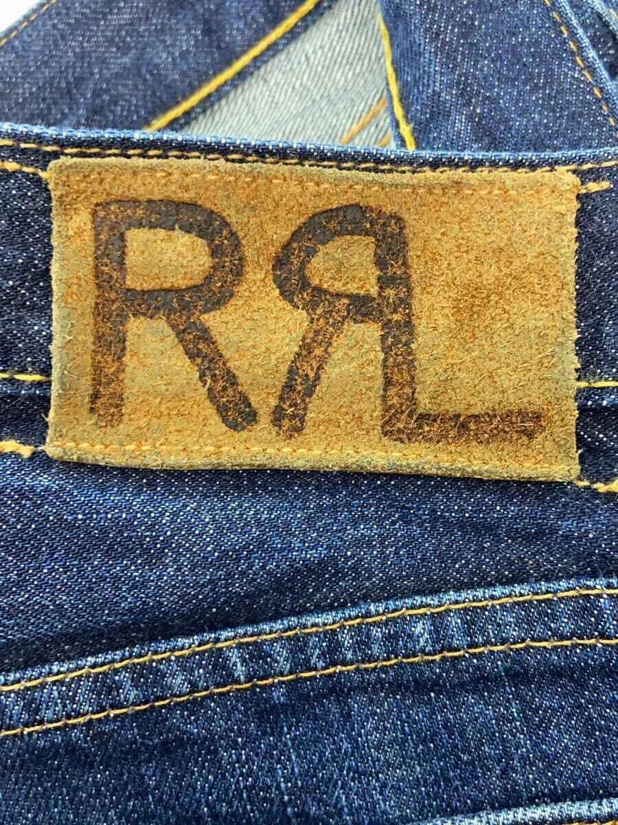 RRL◆ストレートパンツ/29/woven selvedge jeans/赤耳/USA製_画像4