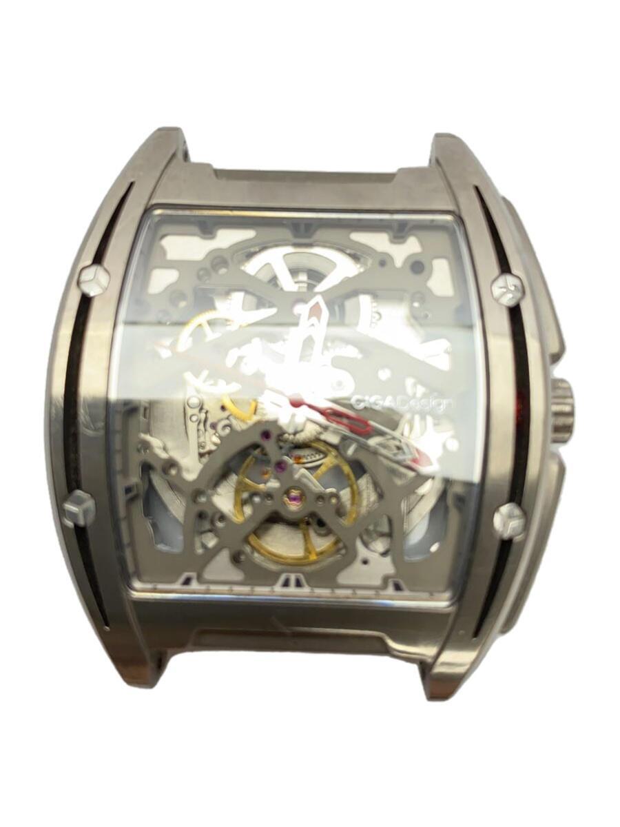 CIGA Design/自動巻腕時計/アナログ/Z031-TITI-W15BK