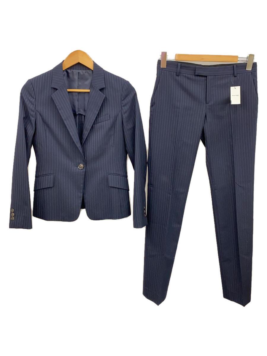 UNITED ARROWS green label relaxing* suit /38/ polyester /NVY/ stripe /3514-104-0683/3522-104-0521
