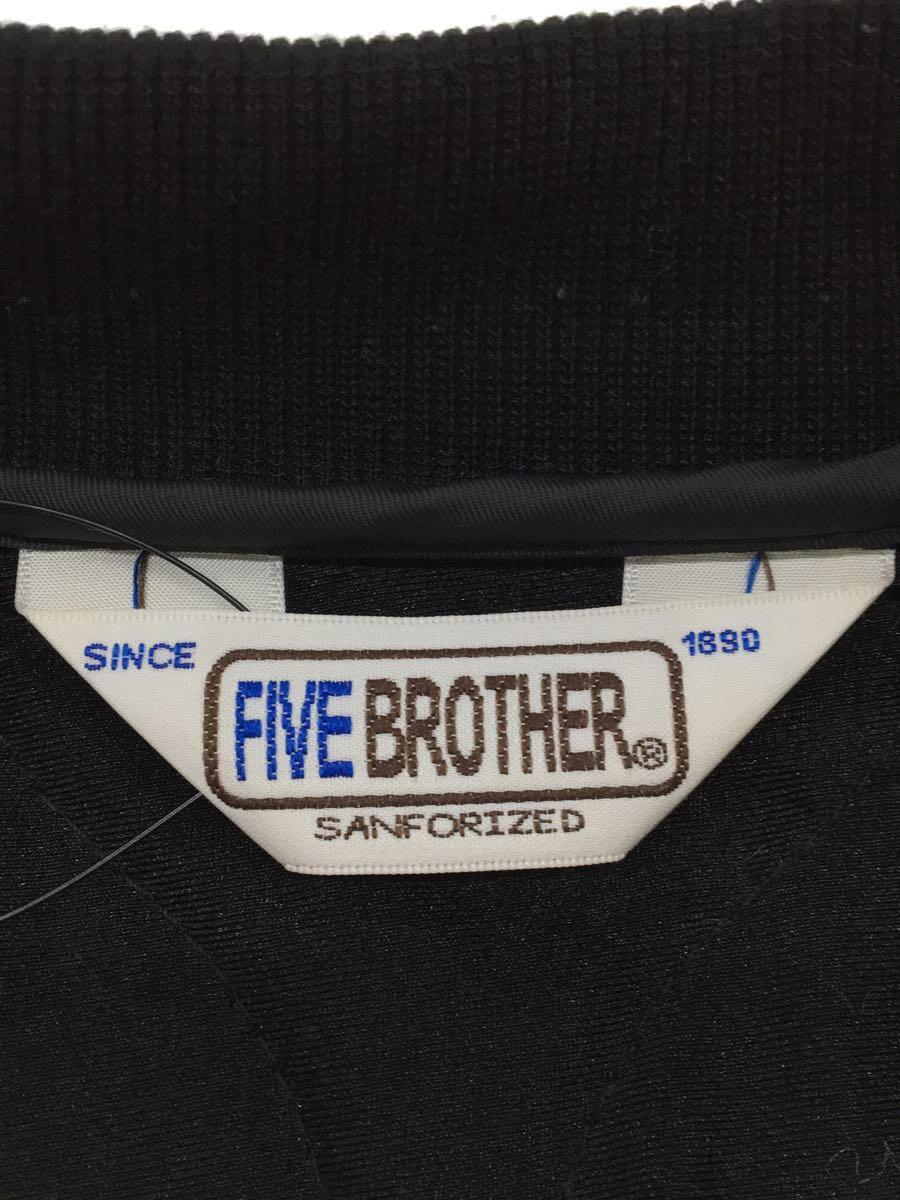 FIVE BROTHER◆キルティングジャケット/FREE/ナイロン/BLK/22SS_画像3