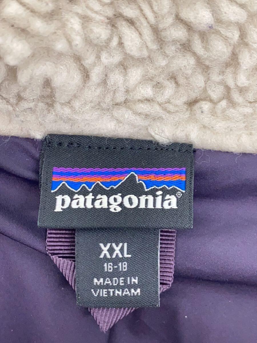 patagonia◆21AW/キッズレトロXジャケット/XXL/ポリエステル/CRM/65625_画像3