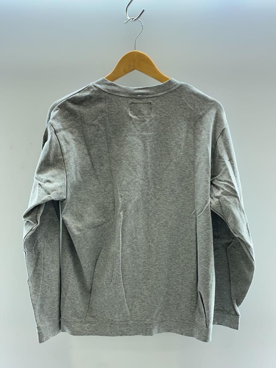 STILL BY HAND◆長袖Tシャツ/1/コットン/GRY/cs03201os_画像2