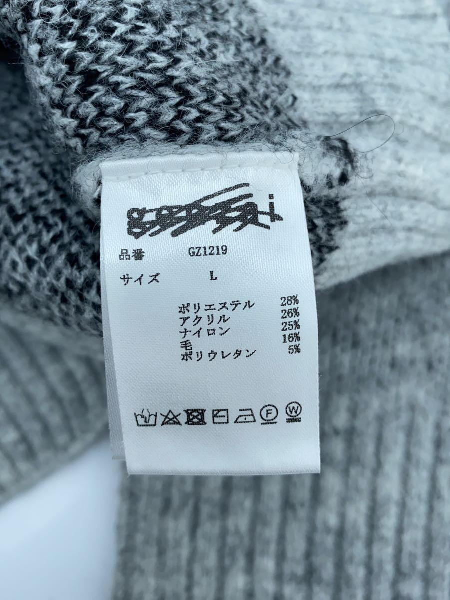 genzai◆セーター(厚手)/L/ポリエステル/GRY/GZ1219/ニット_画像4
