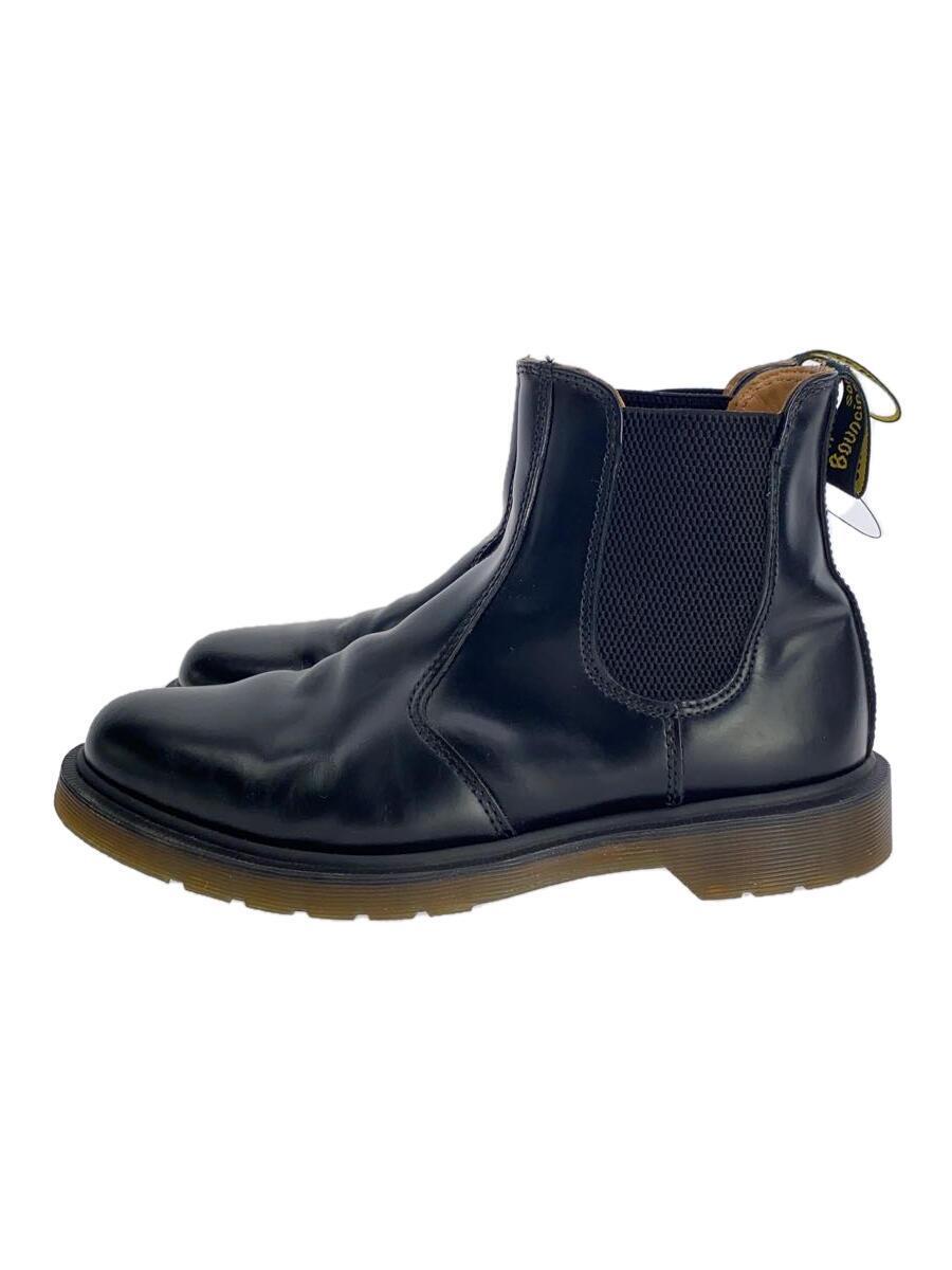 Dr.Martens◆ドクターマーチン/サイドゴアブーツ/UK9/ブラック/レザー/AW006