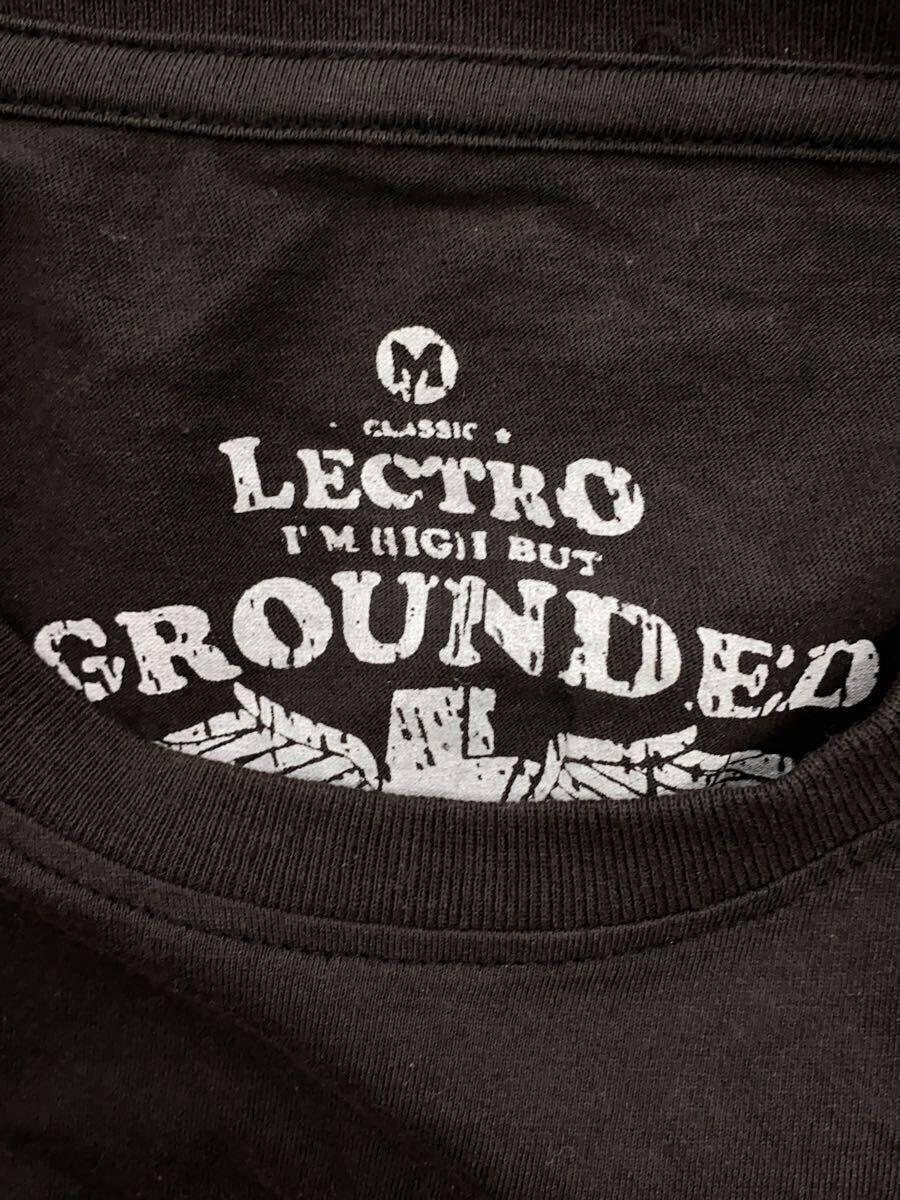 Tシャツ/M/コットン/ブラック/LECTRO/GROUNDED/PatitSmith/レクトログラウンデッド/_画像3