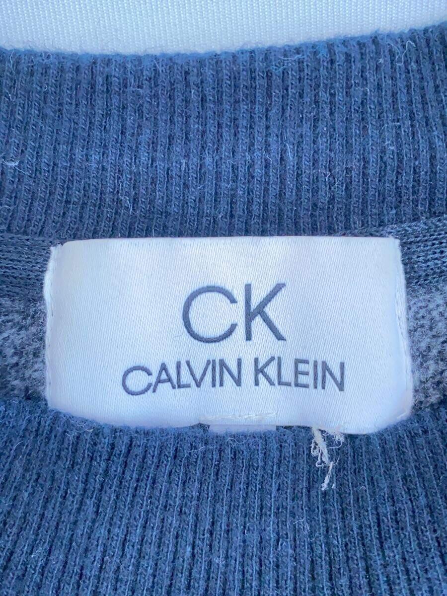 Calvin Klein◆スウェット/M/コットン/BLK/YW.0320_画像3